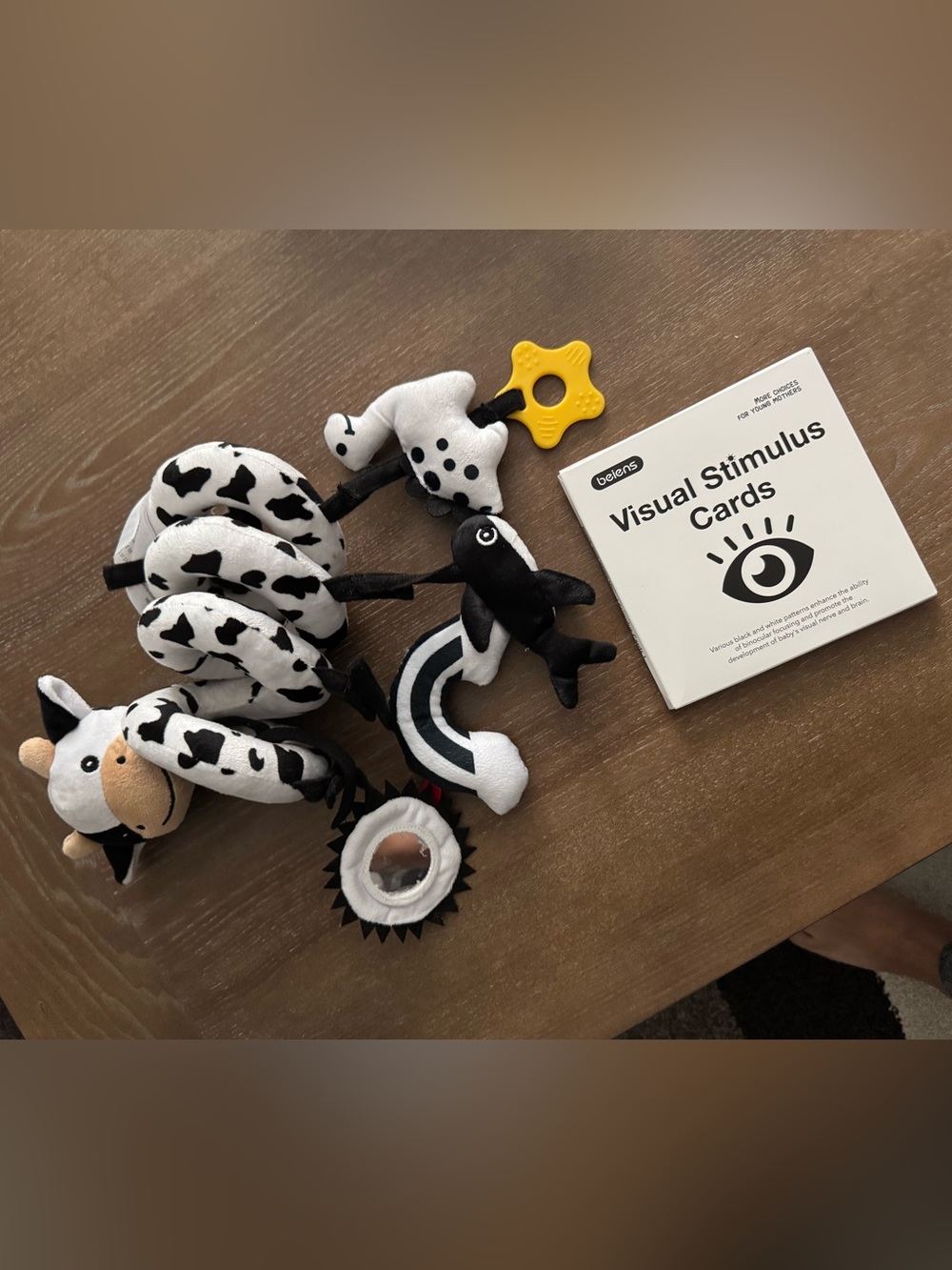 Baby Visual Stimulation Cards - Black & White